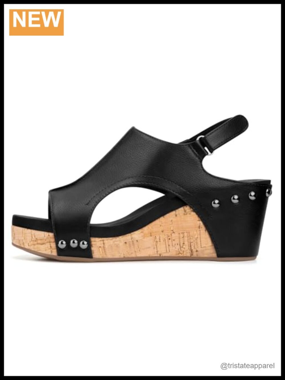 Women's Wedge Sandals with Buckle Ankle Strap for Dressy Summer